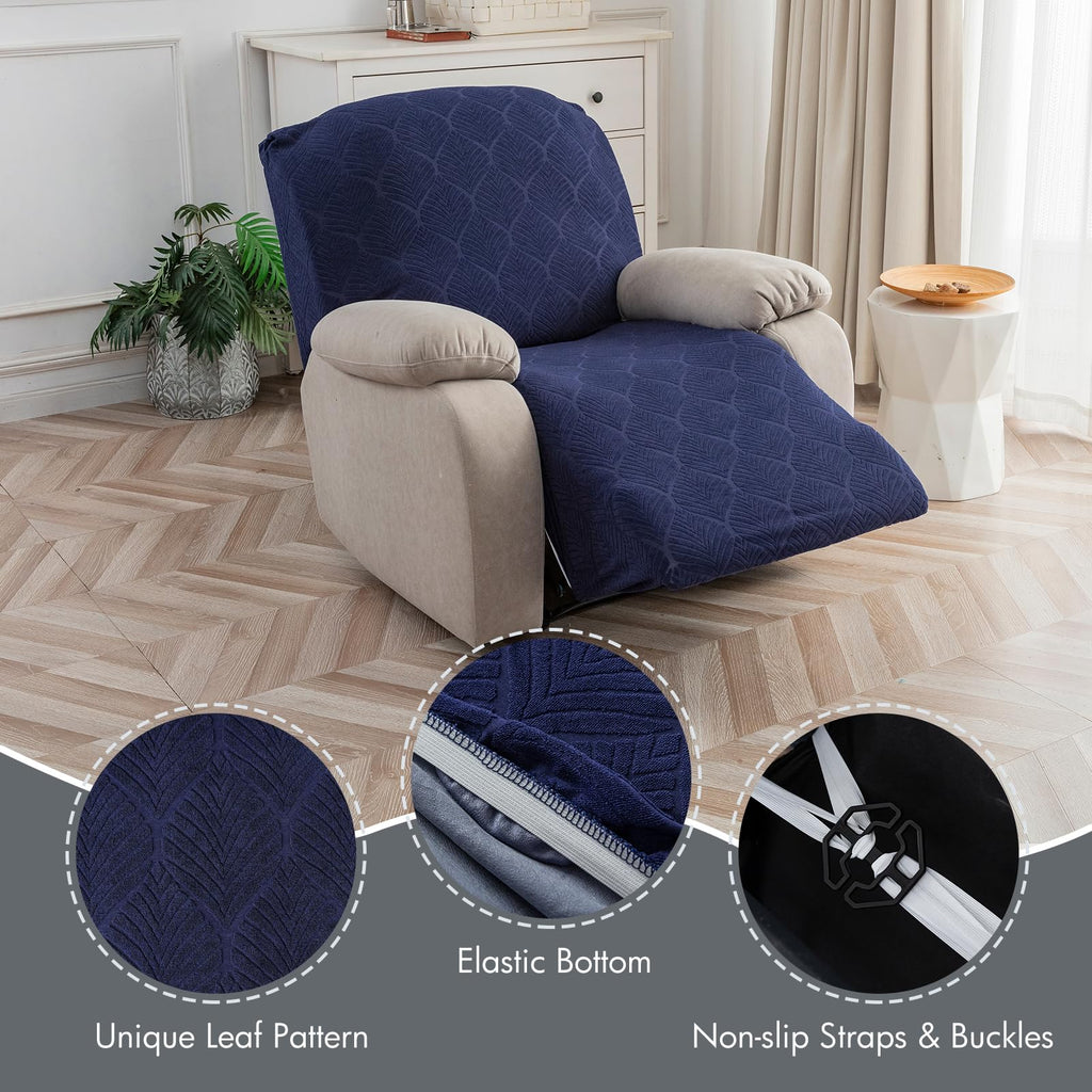 Waterproof Recliner Chair Cover Stretch Sofa Slipcover 1 Seater-XL