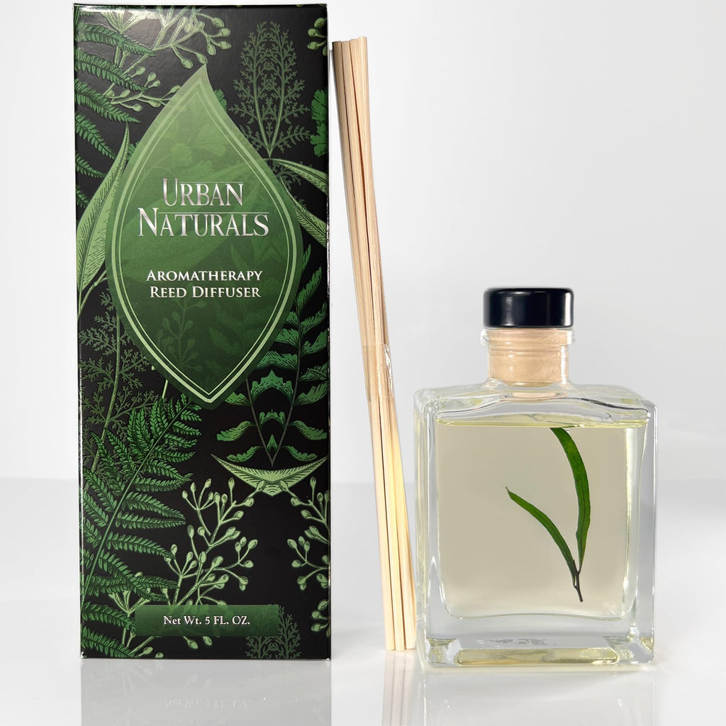 Reed Diffuser Set, Eucalyptus Sage - Bathroom Shelf Décor