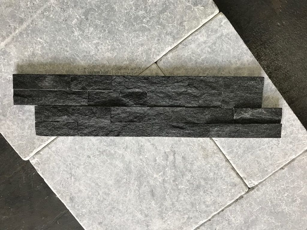 Coal Canyon 6 inch x 24 inch Natural Stone Ledger Wall Panel - 60 Pieces (60 Sqft) for Indoor & Outdoor, Fireplace
