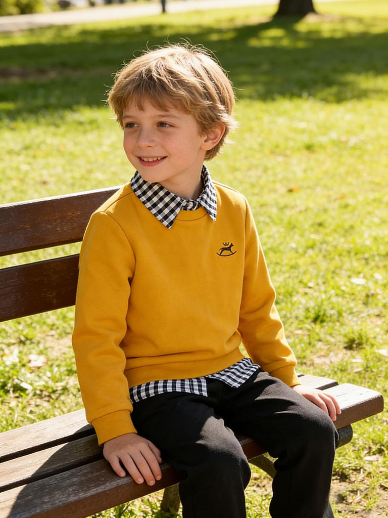 Toddler Boy Clothes Long Sleeve Sweatshirt Tops and Pants Boys Piece Kids Winter Outfits