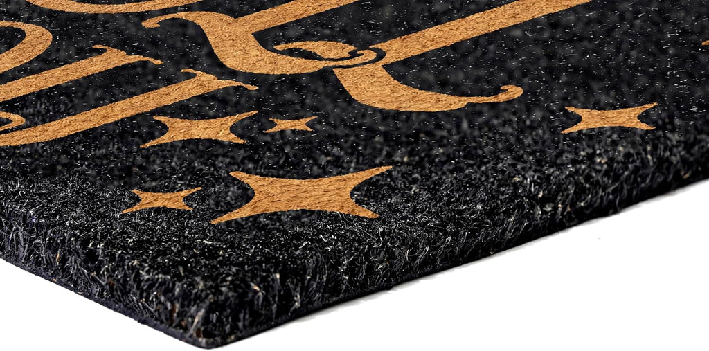 I Put a Spell on You Welcome Mat 30x17 Inch, Hocus Pocus Doormat Coir Fall | Natural Fiber, Pvc Backing, Dirt