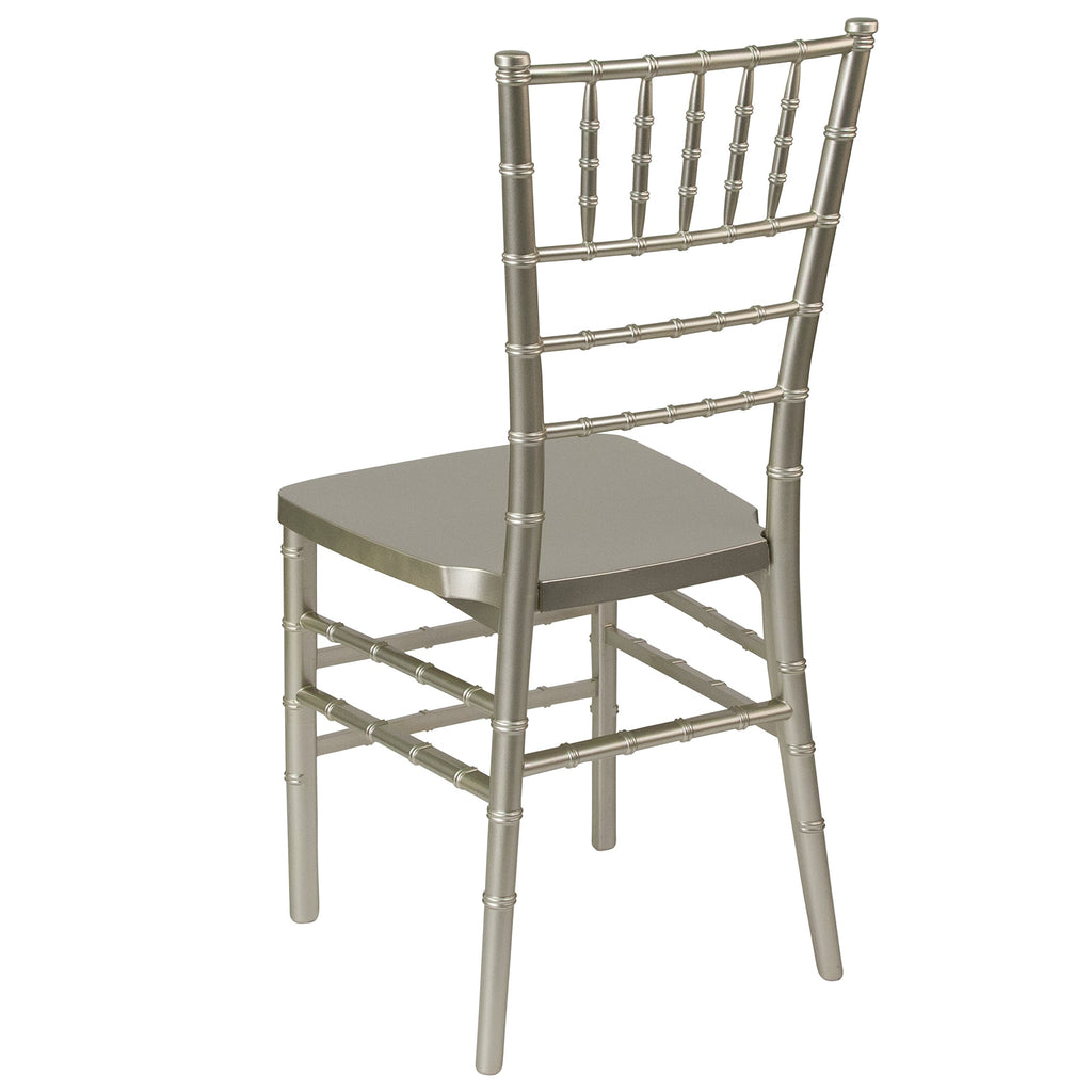 Champagne Resin Stacking Ballroom Chair