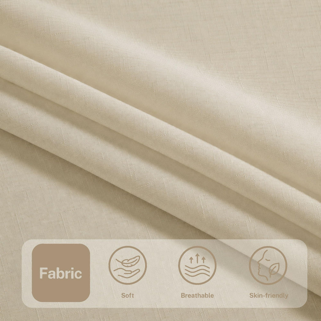 And Liner Set with Hooks Set Linen
