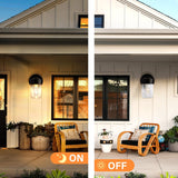 2 Pack Outdoor Wall Lantern, Exterior Waterproof Wall Sconce Light Fixtures