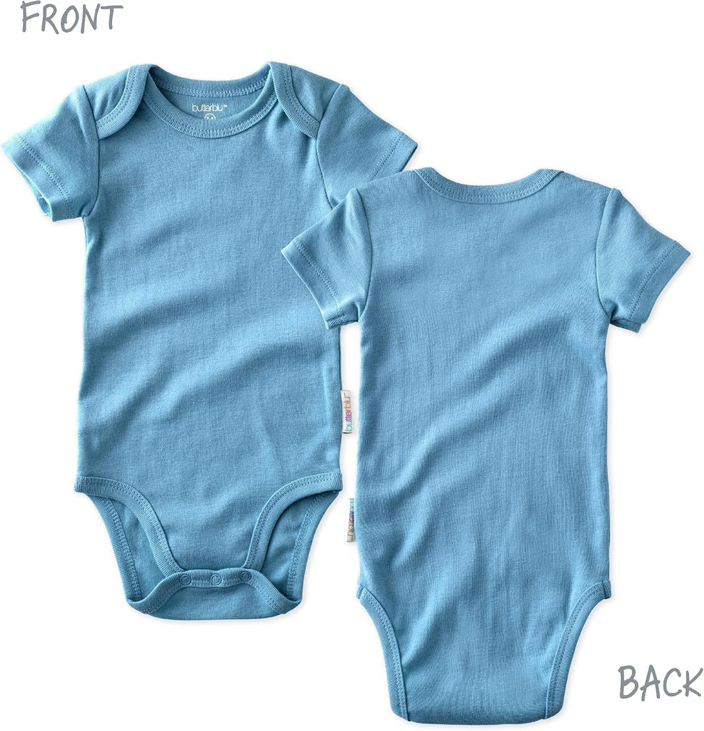 Avery Multipack Short Sleeve Bodysuits 100% Organic Cotton