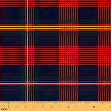 Plaid Exotic Geometric Fabric by The Yard 10 Yards Soft
