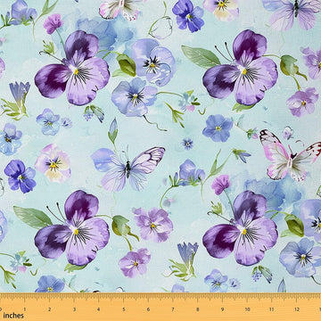 Floral Upholstery Fabric by The Yard Soft 2 Yards