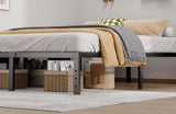 Metal Bed Frame Full - 14 Inch Heavy-Duty Full Platform Bed Frame No Box Spring Needed, Easy Assembly, Noise-Free
