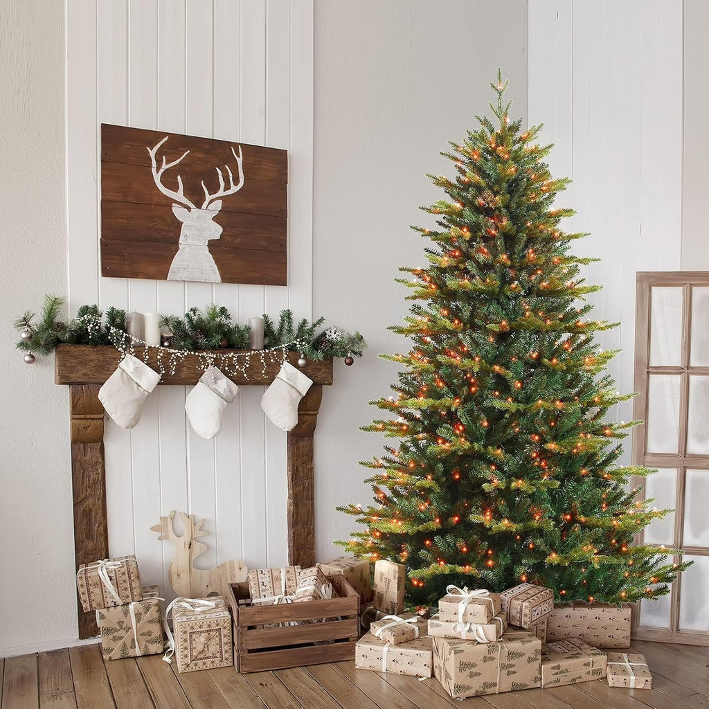 Pre-lit Christmas Tree with 540 LED Lights, APP Controlled Xmas Tree with Color Changing Lights & 2324 Branch
