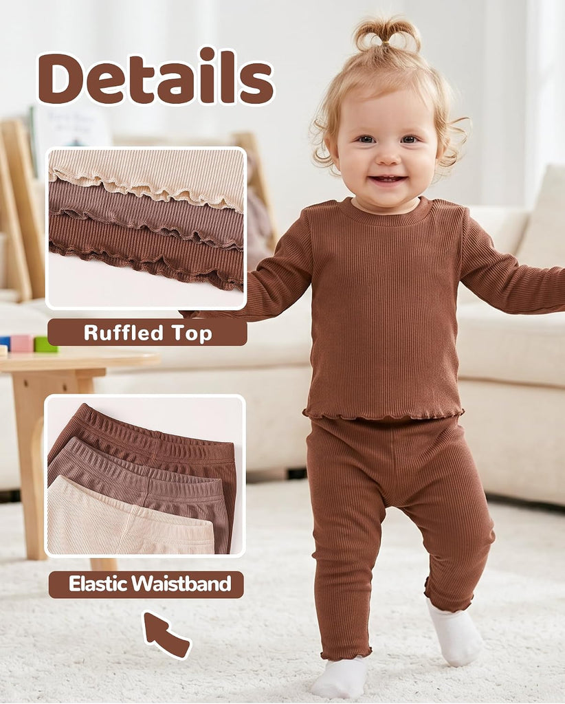 Toddler Baby Girl Clothes Outfits Piece Fall Winter Clothing Set