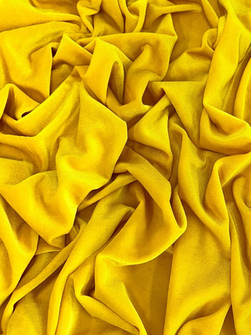 Premium Stretch Velvet Fabric by The Yard - Wrinkle-Resistant - Soft - Upholstery Fabric - Polyester Spandex Blend