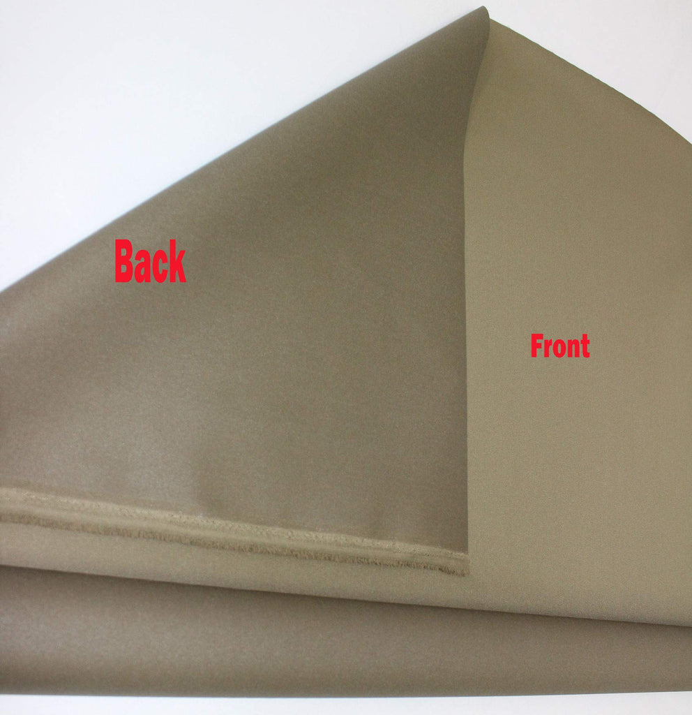 Waterproof Canvas Marine Fabric 600 Denier Indoor/Outdoor PU Backing UV Protector Coyote Tan 1 Yard