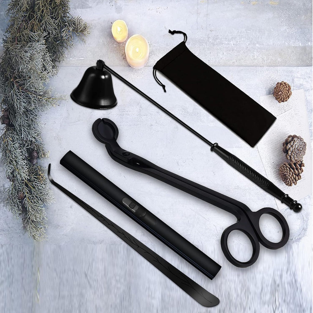 4 in 1 Candle Accessory Set for Candle Lover Aromatherapy Gift