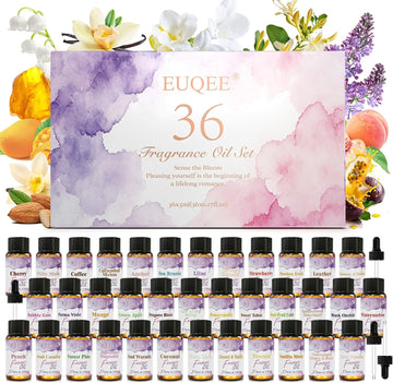 Fragrance Oil Set, Top 36 Scents for Diffuser Candle Making