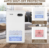 Dehumidifier for Home, 1000 sq.ft Dehumidifiers for Basement Bedroom Bathroom with 95 OZ Water Tank