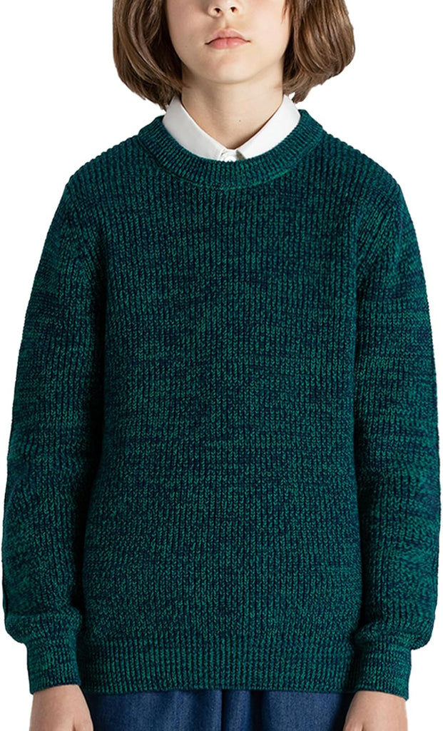 Boys Sweater 100% Cotton Knit Kids Pullover