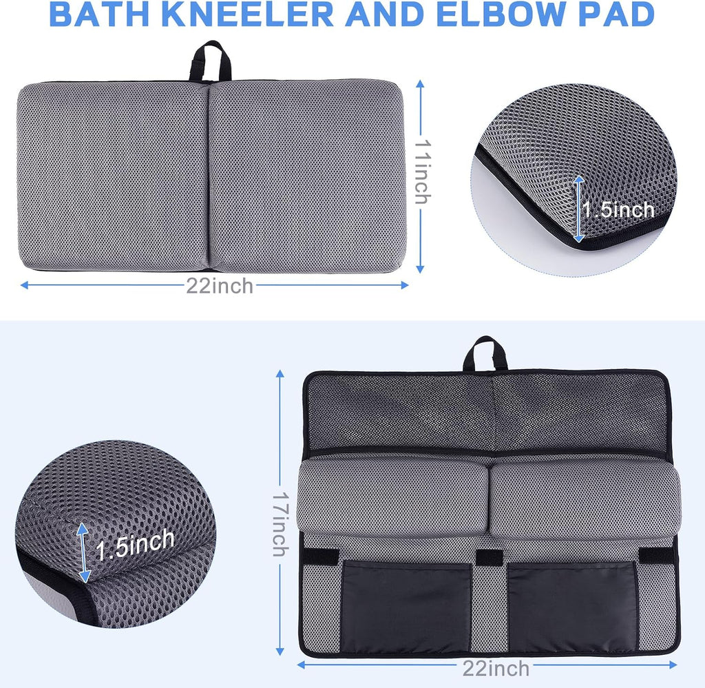 Bath Kneeler Pad With Elbow Rest