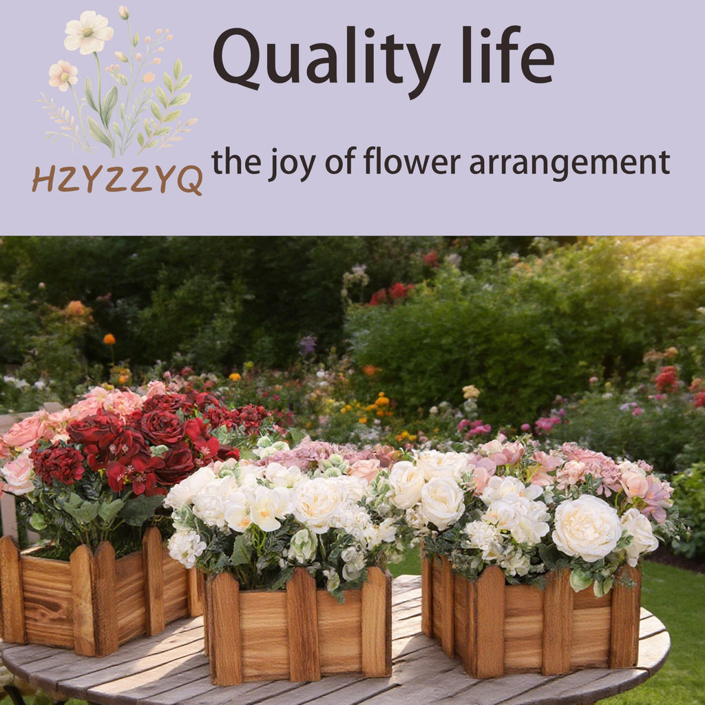 8 Pack Artificial Peony, Silk Peonies Fake Peonies Artificial Peonies Bouquet for Centerpiece Table Wedding Party