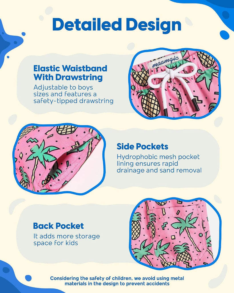 Boys Swim Trunks Toddler Swim Shorts Little Boys Bathing Suit Swimsuit Toddler Boy Swimwear
