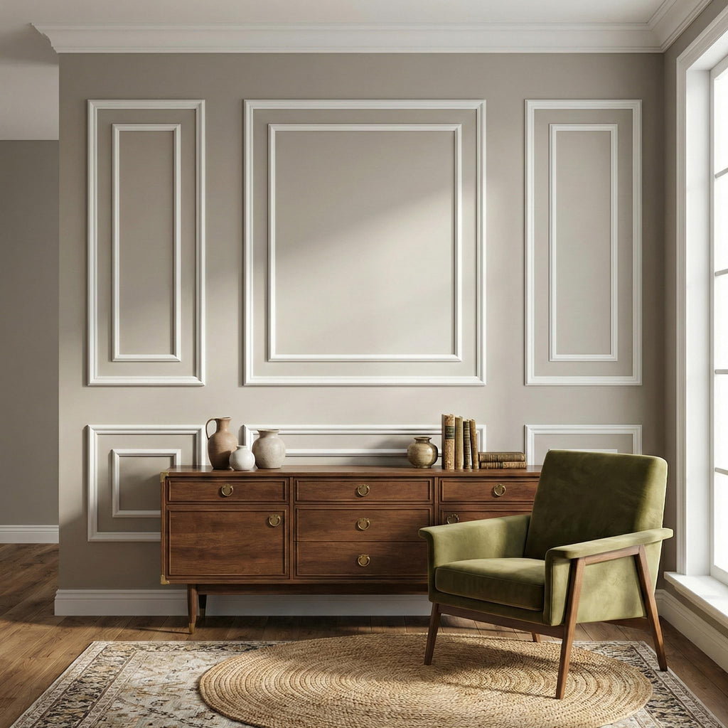 Pre Cut Wall Molding Kit for Accent, 6 Set Bilinear Frame
