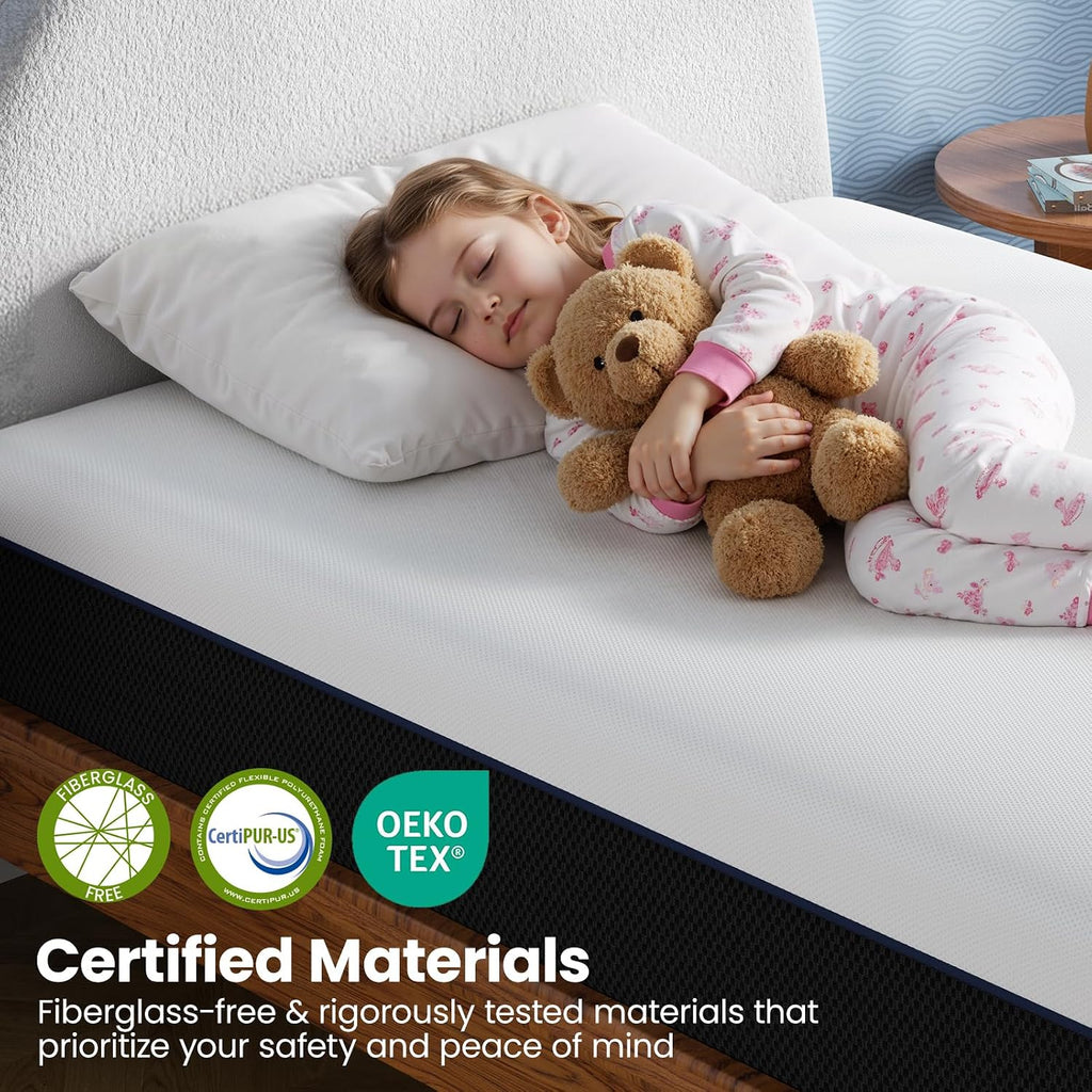 Memory Foam Mattress Full - 12 Inch Firm Full Size Mattress in a Box, Orthopedic Support for Back Pain Relief & Deep