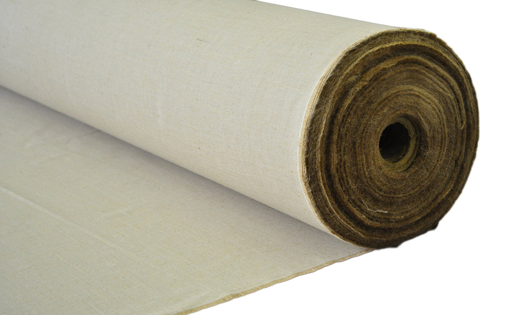 60" Wide Burlap and Cotton Blend Natural Lint Free Linen Burlap Fabric for Crafts & Decoration (60" Wide x 1 Yard