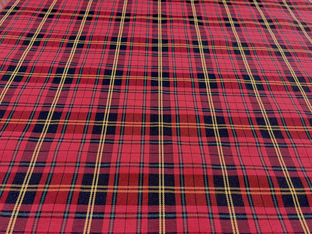 60 Inch Plaid Scottish Traditional Pattern Tartan Motif Printed 100% Woven Cotton Fabric for Clothing Tablecloth