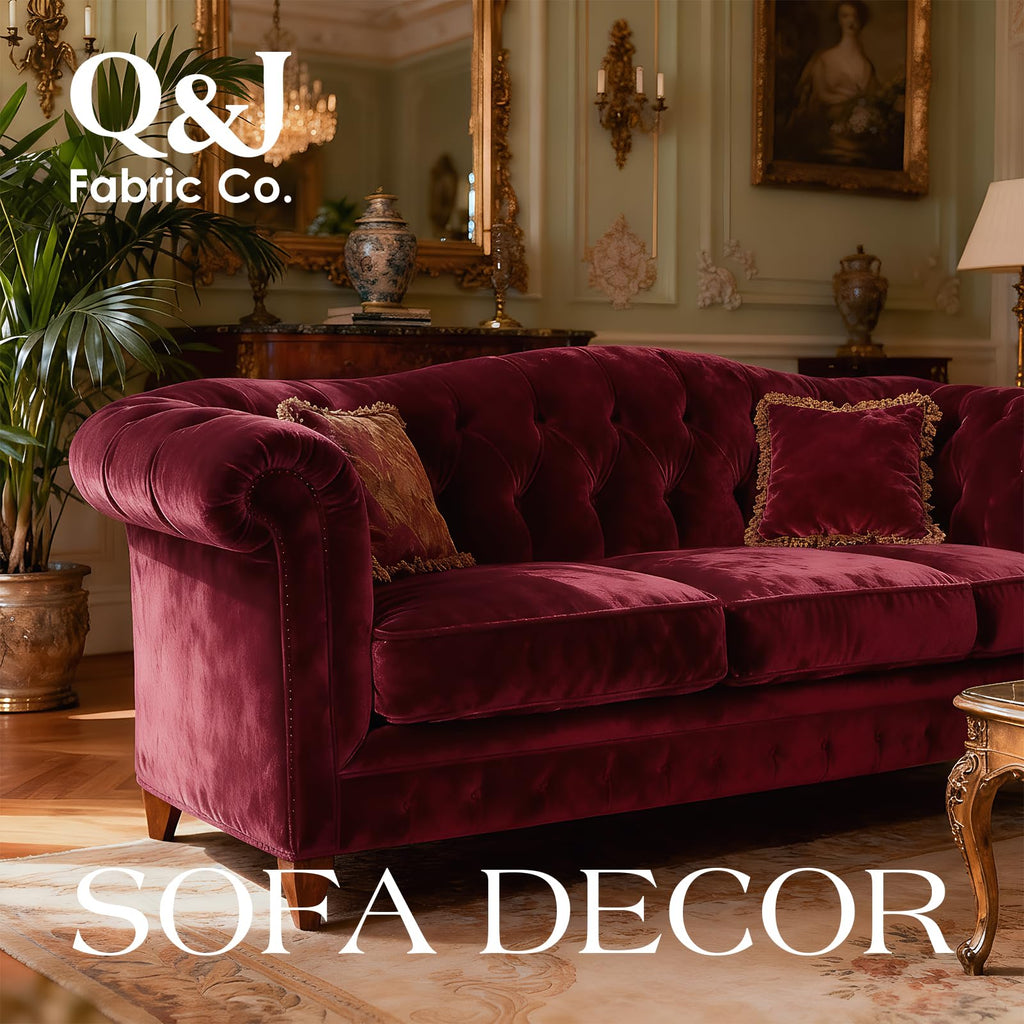 Burgundy 2‐Way Fabric 3 Yards 60 Inch Wide