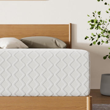 Memory Foam Mattress in a Box, California King | Stretch knit cover, High-density foam, Medium Firm comfort, Low