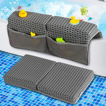 Bath Kneeler Pad Set, Grey