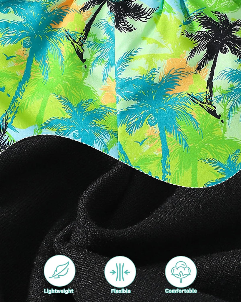 Toddler Baby Boy Summer Clothes 2Pcs Shorts Set Sleeveless Tank Tops Hawaiian T-Shirt Cute Boys Clothing Set