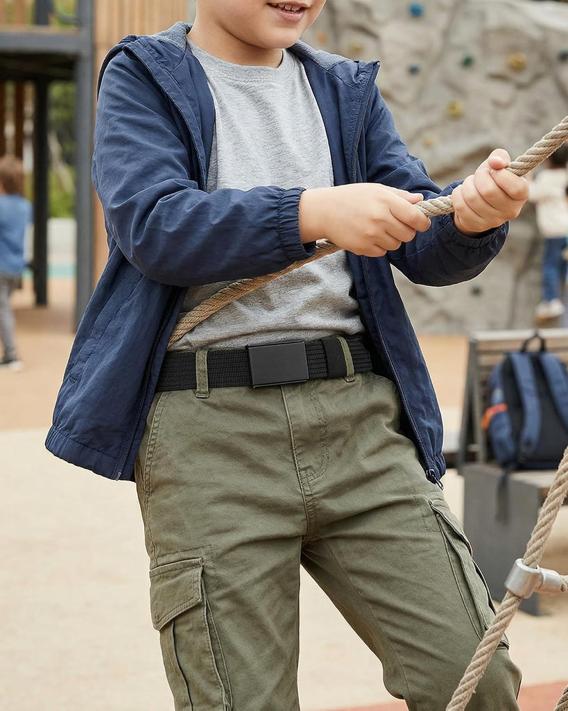 Boys Belt For Kids 1.25" Adjustable Youth Web Belt