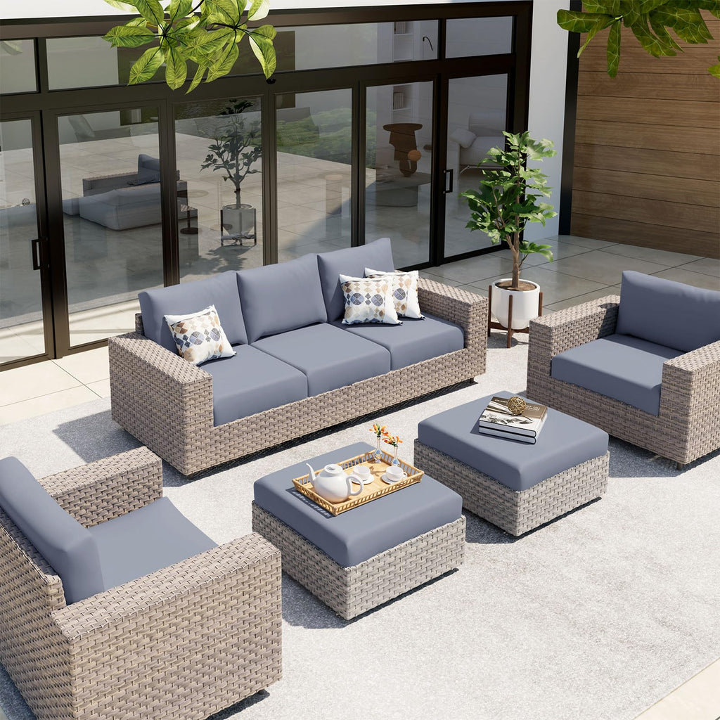 Waterproof Sectional Sofa Cushion Covers, L Shape Couch Slipcovers