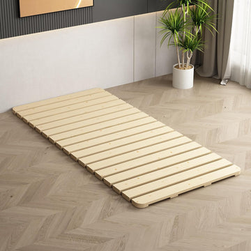 Foldable Floor Bed Frame for Japanese Futon Mattress
