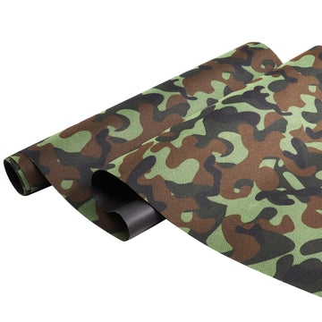 Marine Waterproof Fabric 60"x144" Camouflage Canvas 600Denier Material with PVC Backing Anti-UV Blocks Heat, Reduce