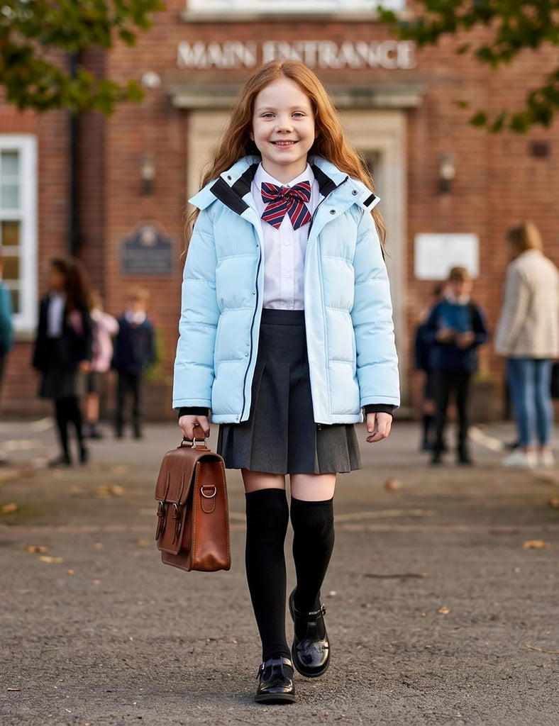 Girl's Winter Coats Waterproof Puffer Jacket Outerwear Winter Jacket