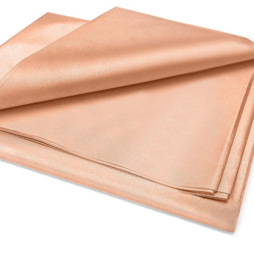Pure Copper Faraday Fabric RF & LF Electromagnetic Fields Gold Color Blocking Fabric 5 Meters (197"x43" inch)