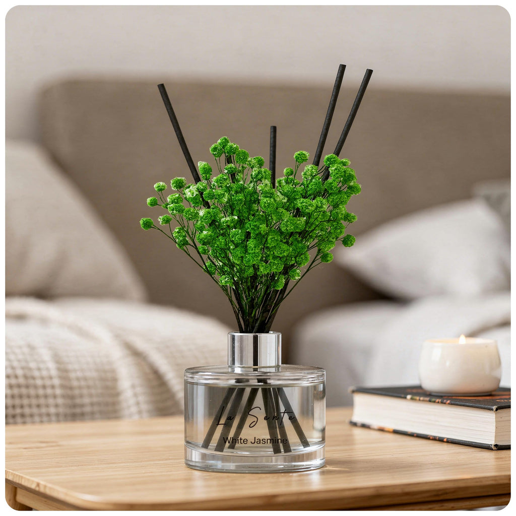 Reed Diffuser Set, White Jasmine 6.7 fl oz/ 200 ml