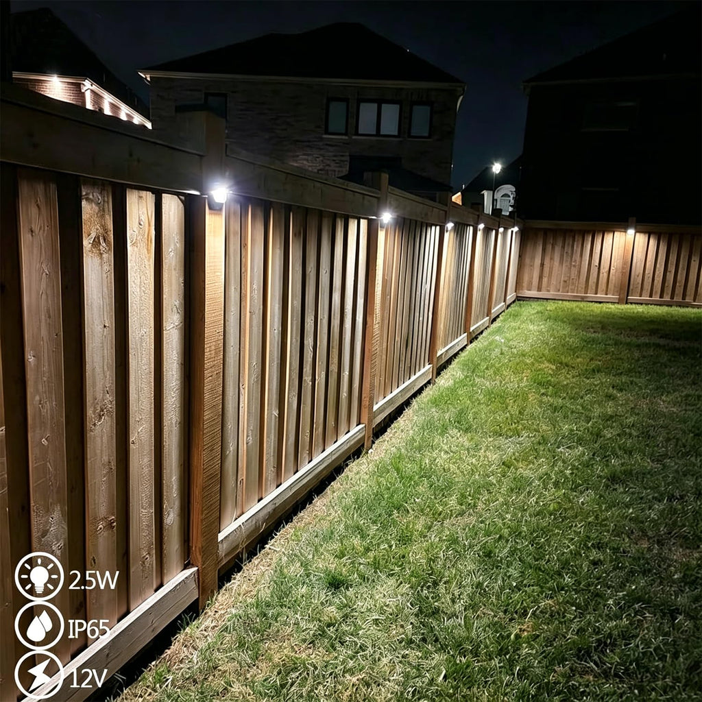Low Voltage Landscape Lighting Cast Aluminum 2.5W Deck Lights