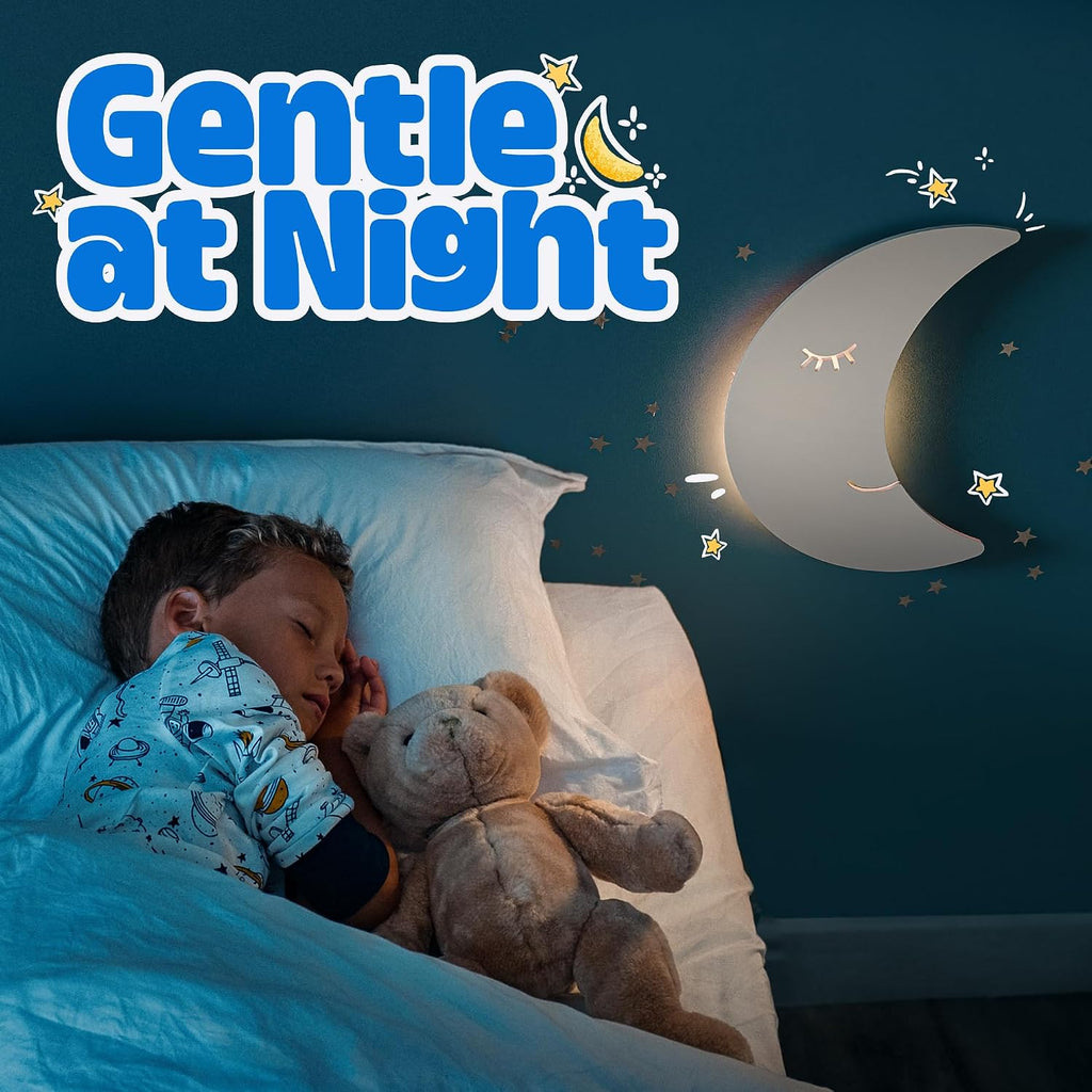 Moon Light - Floating Moon Wall Lamp | Baby Nursery Moon Night Light