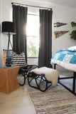 Parsen Black Tripod 62-inch Floor Lamp (LED Bulb Included)
