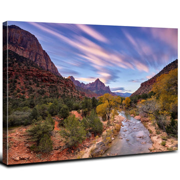 Nature Mountain Landscape Wall Art Western Wall Decor Desert Canyon Cliff Pictures Utah National Park Scenery