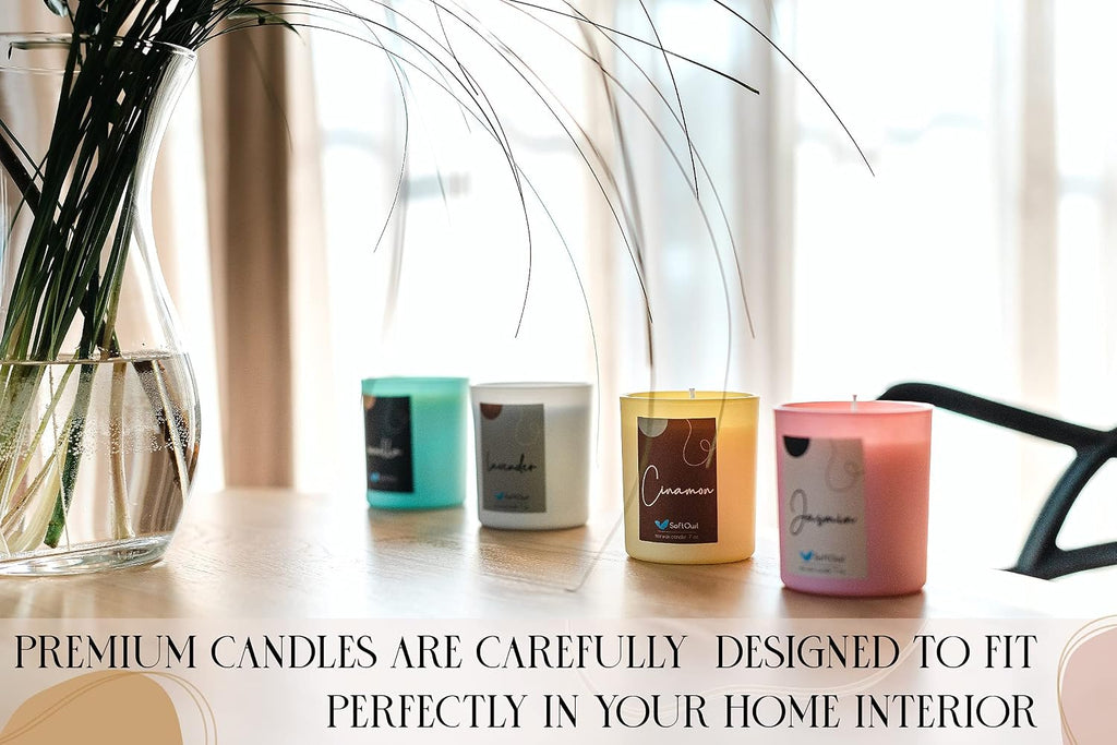 Premium Soy Candle Making Kit - Full Set - Soy Wax, Big 7oz Jars & Tins, 7 Pleasant Scents, Color Dyes & More