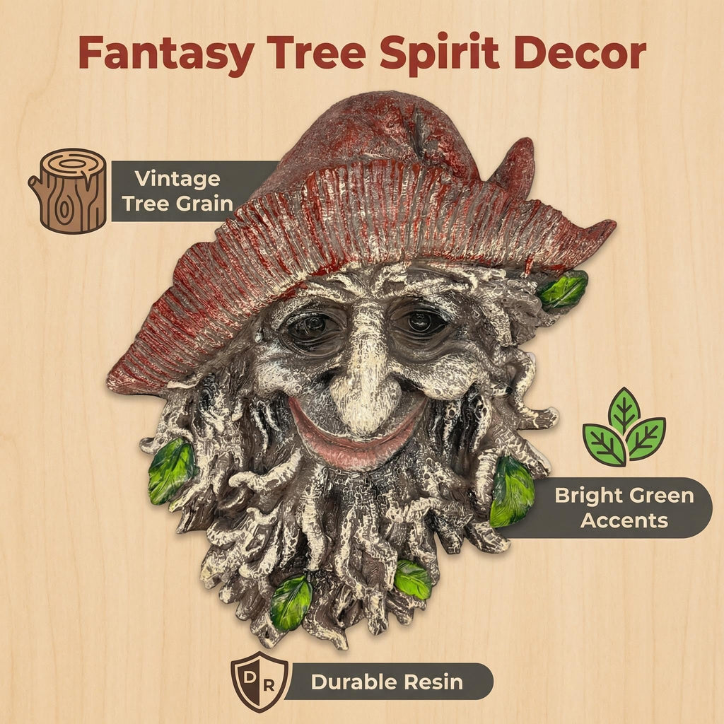 Tree Face Sculpture — Statues & Sculptures | Casa Home Living