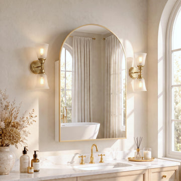 Large Medicine Cabinet Mirror for Luxury Bathrooms, Wall Mount