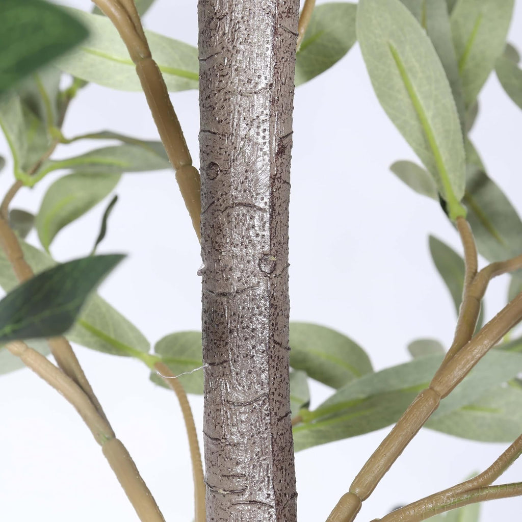 7FT Artificial Olive Tree with Pot Decor Indoor (6FT)