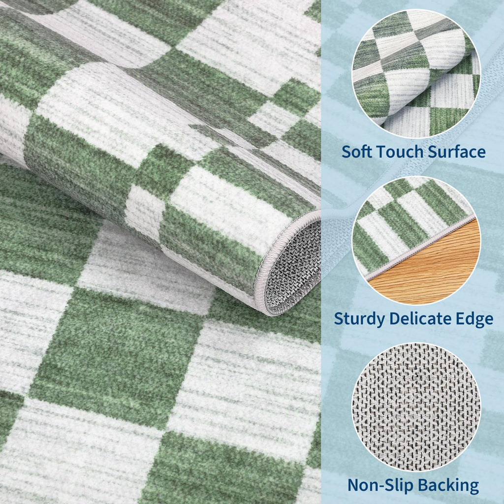 Kitchen Runner Rug Non Slip Washable Runner Rug