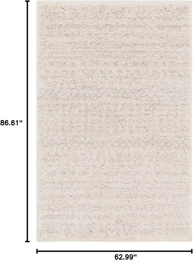 Harpursville Area Rug - Abstract Ombre Faded - Contemporary Modern Scandinavian Minimalist Transitional - High Pile