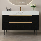 36" Modern Bathroom Vanity with Ceramic Sink