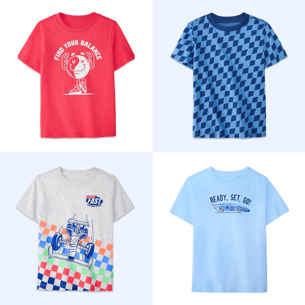 Toddler Boy Car T-Shirt, Pack